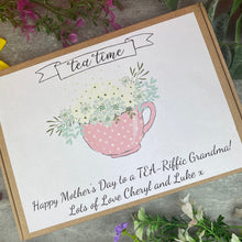 Load image into Gallery viewer, Mother&#39;s Day Personalised Tea and Biscuit Box-The Persnickety Co
