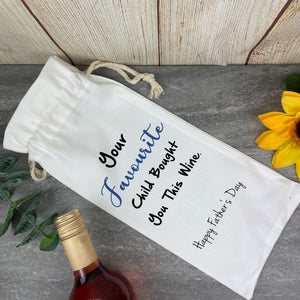 Favourite Child - Funny Bottle Bag