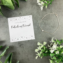 Load image into Gallery viewer, Fabulous Friend Star Necklace And Bracelet
