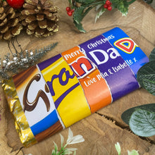 Load image into Gallery viewer, Personalised Grandad Chocolate Bar-3-The Persnickety Co

