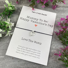 Load image into Gallery viewer, Mummy To Be Happy Valentine&#39;s Day Wish Bracelet-3-The Persnickety Co
