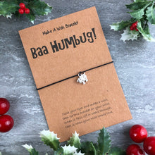 Load image into Gallery viewer, Baa Humbug Wish Bracelet-10-The Persnickety Co
