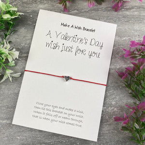 A Valentine's Wish Just For You - Wish Bracelet-4-The Persnickety Co