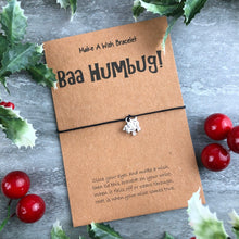 Load image into Gallery viewer, Baa Humbug Wish Bracelet-The Persnickety Co
