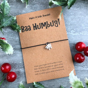Baa Humbug Wish Bracelet-The Persnickety Co