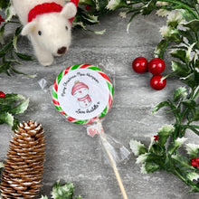 Load image into Gallery viewer, Merry Christmas - Personalised Cute Snowman Lollipop
