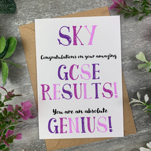 Exam Congratulations Card - GCSE
