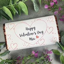 Load image into Gallery viewer, Love Heart Valentines Day Chocolate Bar-The Persnickety Co
