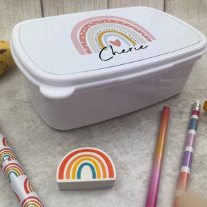 Rainbow Lunchbox-The Persnickety Co