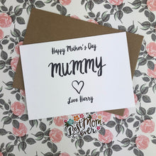 Load image into Gallery viewer, Mother’s Day Card Happy Mother’s Day Mummy-The Persnickety Co
