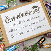 Load image into Gallery viewer, Congratulations On Your Graduation Chocolate Celebrations Box-6-The Persnickety Co
