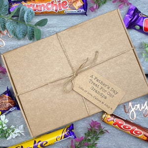 Grandad Fathers Day Treat - Personalised Chocolate Gift Box-6-The Persnickety Co