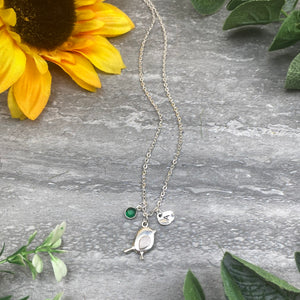 Robin Necklace - Robins Appear When Loved Ones Are Near