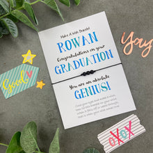 Load image into Gallery viewer, Exam Congratulations - Graduation Wish Bracelet-The Persnickety Co
