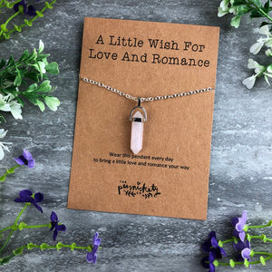 Crystal Necklace - A Little Wish For Love And Romance-7-The Persnickety Co