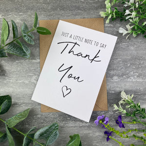 Thank You Card