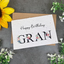 Load image into Gallery viewer, Happy Birthday Grand - Plantable Seed Card
