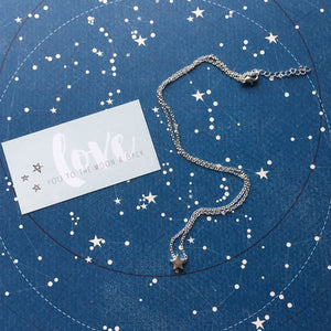 Good Friends Are Like Stars Silver/Gold Necklace-5-The Persnickety Co