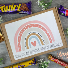 Load image into Gallery viewer, You Are Nothing Short Of Amazing Personalised Chocolate Box-The Persnickety Co
