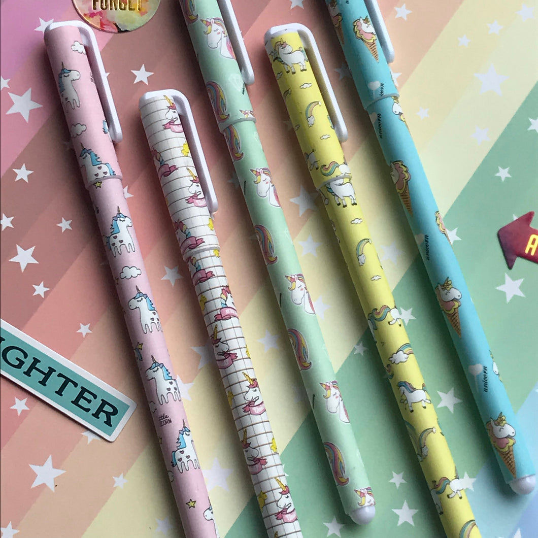 Everyday Unicorn Gel Pens-The Persnickety Co