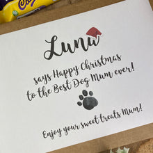 Load image into Gallery viewer, Personalised Christmas Mum/Dad - Chocolate Box-2-The Persnickety Co

