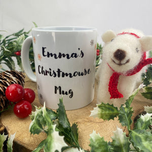 Personalised Christmouse Mug-2-The Persnickety Co