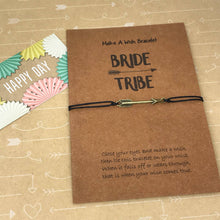 Load image into Gallery viewer, Bride Tribe Arrow Wish Bracelet-The Persnickety Co
