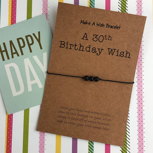 A 30th Birthday Wish - Onyx-5-The Persnickety Co