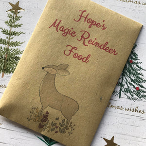 Magic Reindeer Food Kraft Envelope-5-The Persnickety Co