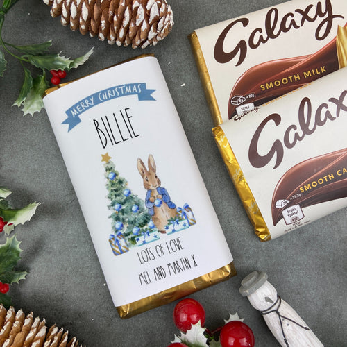 Christmas Rabbit Chocolate Bar-The Persnickety Co