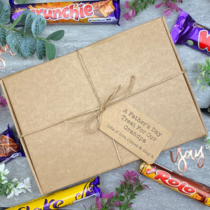 Grandad Fathers Day Treat - Personalised Chocolate Gift Box-The Persnickety Co