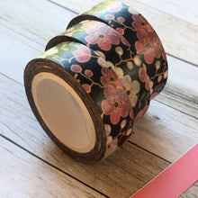 Load image into Gallery viewer, Pink &amp; Purple Flower Washi Tape-2-The Persnickety Co
