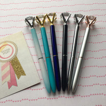 Load image into Gallery viewer, Cute Diamond &#39;Rock&#39; Ballpoint Pen-2-The Persnickety Co
