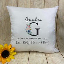 Load image into Gallery viewer, Happy Mother&#39;s Day Personalised Cushion
