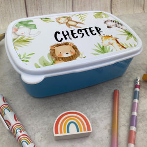 Personalised Jungle Lunchbox