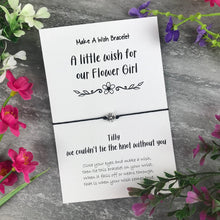 Load image into Gallery viewer, A Little Wish For Our Flower Girl-3-The Persnickety Co
