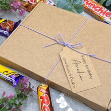 Load image into Gallery viewer, Personalised Birthday Chocolate Box With Tag-6-The Persnickety Co
