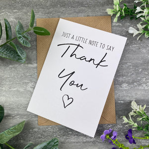 Thank You Card