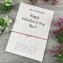 Load image into Gallery viewer, Happy Valentine&#39;s Day Personalised Wish Bracelet-3-The Persnickety Co
