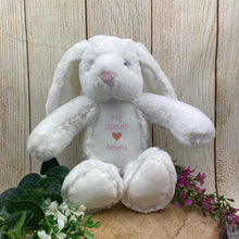 Load image into Gallery viewer, Personalised &#39;Big Sister&#39; White Bunny Soft Toy

