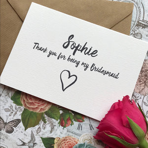 Personalised Thank You For Being My Bridesmaid-10-The Persnickety Co