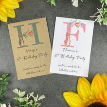 Load image into Gallery viewer, Rabbit Initial Seed Packets-The Persnickety Co
