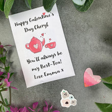 Load image into Gallery viewer, You&#39;ll Always Be My Best-Tea Personalised Galentine&#39;s Day Tea Envelope
