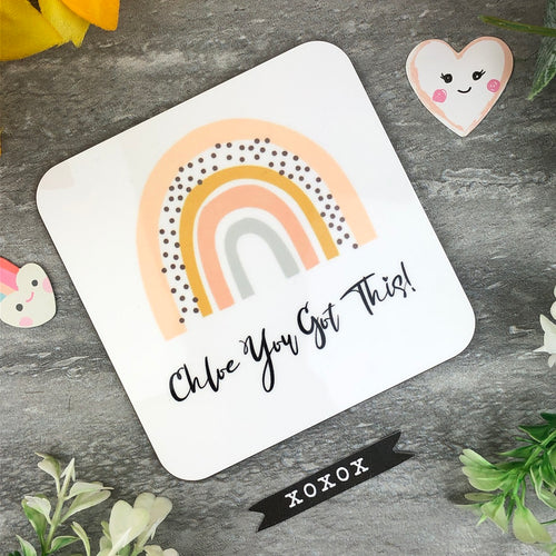 You Got This Rainbow Coaster-The Persnickety Co