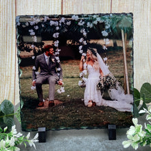Load image into Gallery viewer, Personalised Photo Slate-The Persnickety Co
