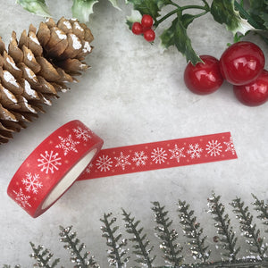 Snowflake Washi Tape-3-The Persnickety Co