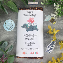 Load image into Gallery viewer, Pawfect Dog Dad Father&#39;s Day Chocolate Bar
