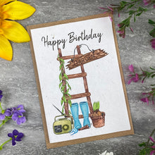 Load image into Gallery viewer, Happy Birthday Garden Plantable Seed Card-The Persnickety Co

