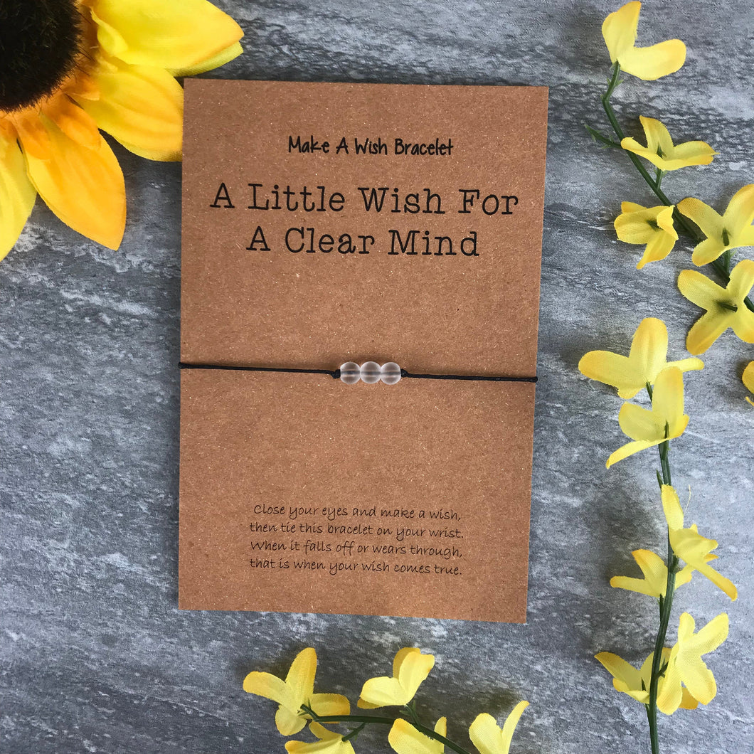 A Little Wish For A Clear Mind - Clear Quartz-The Persnickety Co