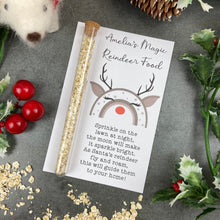 Load image into Gallery viewer, Personalised Magic Reindeer Food-The Persnickety Co
